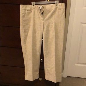NY&Co Khaki Slack Capris